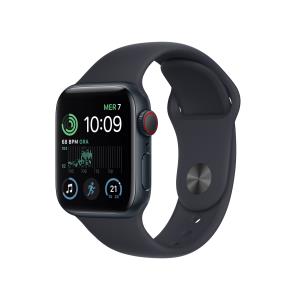 Watch Se Gps + Cellular 40mm Midnight Aluminium Case With Midnight Sport Band Regular