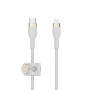 Boost Charge USB-c To Ltg Braided Silicon 1m White