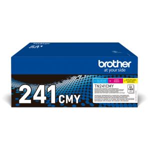 Toner Cartridge - Tn241cmy Multi Pack - 3 X 1400 Pages - Cyan Magenta Yellow