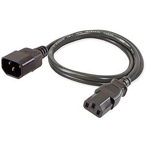 Power Cord Jumper C13-c14 Connectors 2m