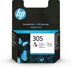 Ink Cartridge - No 305 - 100 Pages - Tri-color - Blister