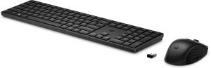 Wireless Keyboard and Mouse 650 - Black - Azerty Belgian