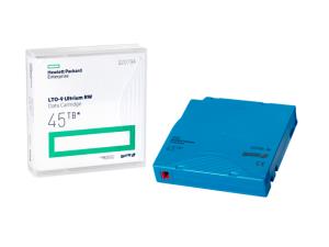 HPE LTO-9 Ultrium 45TB WORM Custom Labeled Library Pack 20 Data Cartridges with Cases