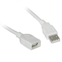 USB Extension Cable USB A / USB A 2m