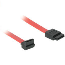 SATA Device Cable 7 Pin 180deg To 90deg 50cm