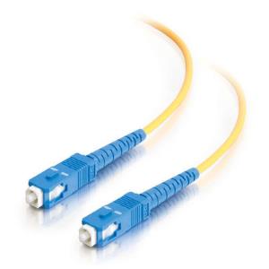 Fibre Optic Cable Sc-sc 9/125 Os1 Duplex Singlemode Pvc (lszh) Yellow 5m