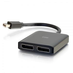 Mini DisplayPort 1.2 to Dual DisplayPort MST Hub