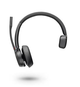 Headset Voyager 4310 Uc Microsoft - Mono - USB-a Bluetooth With Charge Stand