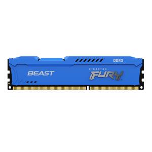 4GB DDR3 1600MHz Cl10 DIMM Fury Beast Blue