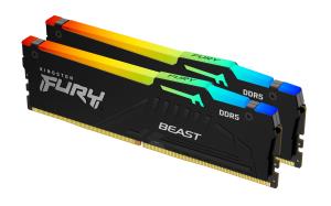 64GB Ddr5 6400mt/s Cl32 DIMM Kit Of 2 Fury Beast RGB Xmp