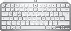 Minimalist Wireless Illuminated Keyboard - MX KEYS MINI - Pale Gray - Qwertz Deutsch