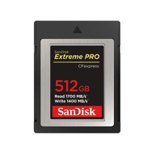 SanDisk CF Express Extreme Pro 512GB, 1700MB/s Read, 1400MB/s Write