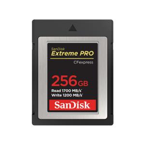 SanDisk CF Express Extreme Pro 256GB, 1700MB/s Read, 1200MB/s Write