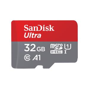 SanDisk 32GB Ultra micro SDHC + SD Adapter 120MB/S A1 CLASS 10 UHS-I