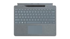 Surface Pro Signature Keyboard With Slim Pen 2 - Ice Blue - Azerty Belgian