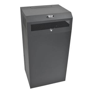 TRIPP LITE SmartRack 12U Low-Profile Vertical-Mount Server-Depth Wall-Mount Rack Enclosure Cabinet