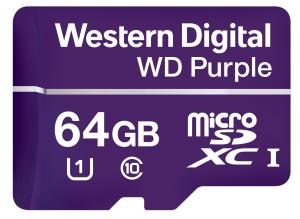 WD Purple mircoSD 64GB UHS Speed Class 10 UHS Speed Class 1 (U1)