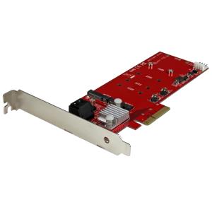 SSD Raid Controller Card Plus 2x M.2 Ngff/ 2x SATA III Ports - Pci-e