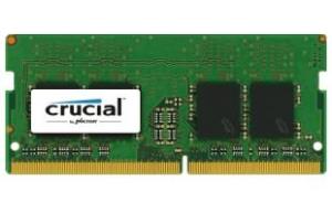 Crucial 4GB Ddr4 2400MHz Pc4-19200 Cl17 Sr X8 Unbuff SoDIMM 260pin