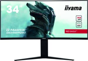 Desktop Monitor - G-MASTER GB3466WQSU-B1 - 34in - 3440x1440 (UWQHD) - Black