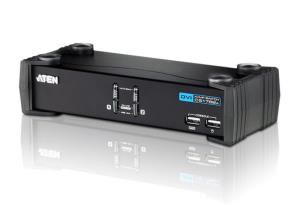 KVMp Switch USB DVI 2-port