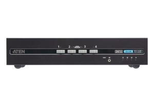 4-port USB - 4k DVI Dual Display SecureKVM Switch (psd Pp V4.0 Compliant)