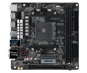 Motherboard A320m-itx Am4 Amd Promontory A320 2 X Ddr4 USB 3.1 SATA 3 7.1ch Hd Audio Mitx