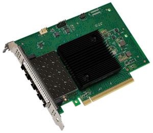 ThinkSystem Intel E810-DA4 10/25GbE SFP28 4-Port Pci-e Ethernet Adapter