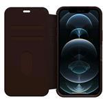 iPhone 12 / iPhone 12 Pro Strada Case Espresso - brown