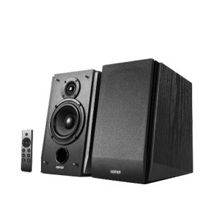 Speaker Set Bookshelf - R1855db 2.0 - Wireless Bluetooth - Aux, Rca, Optical, Coaxial - Black