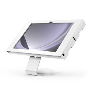 VESA Fixed 45 Degree Core Counter Stand or Wall Mount + Apex Enclosure Wall Mount for  Galaxy Tab A9+ 11in - White