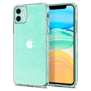 iPhone 11 Liquid Crystal Glitter Crystal Quartz