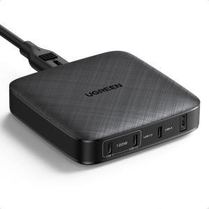 Desktop Charger USB-A+3xUSB-C 100W EU Black